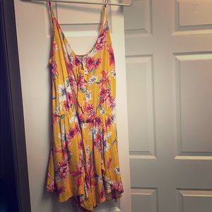 Yellow romper
